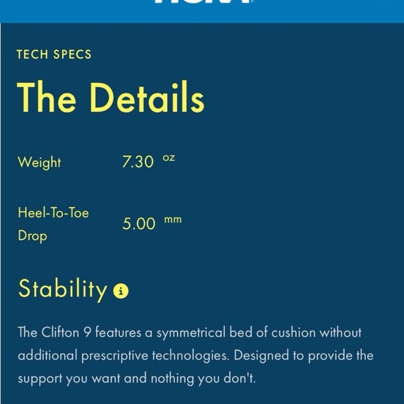 Hoka Clifton 9, shifting sand/eggnog (cream-beige color), size 7.5 - Picture 5 of 11